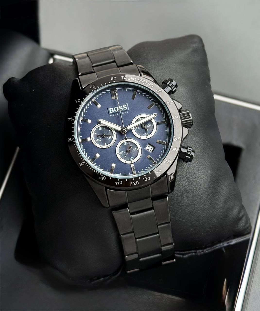 Hugo Boss Men’s Watch in Black