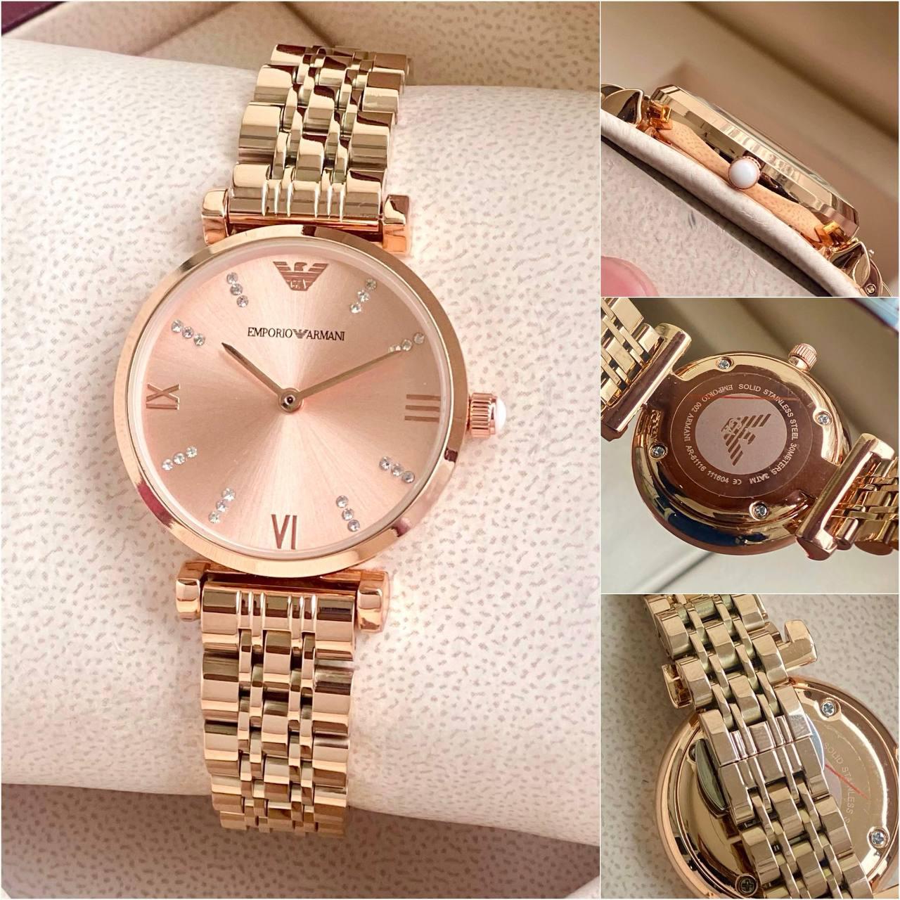 Imported Armani Watch For Her in Chain