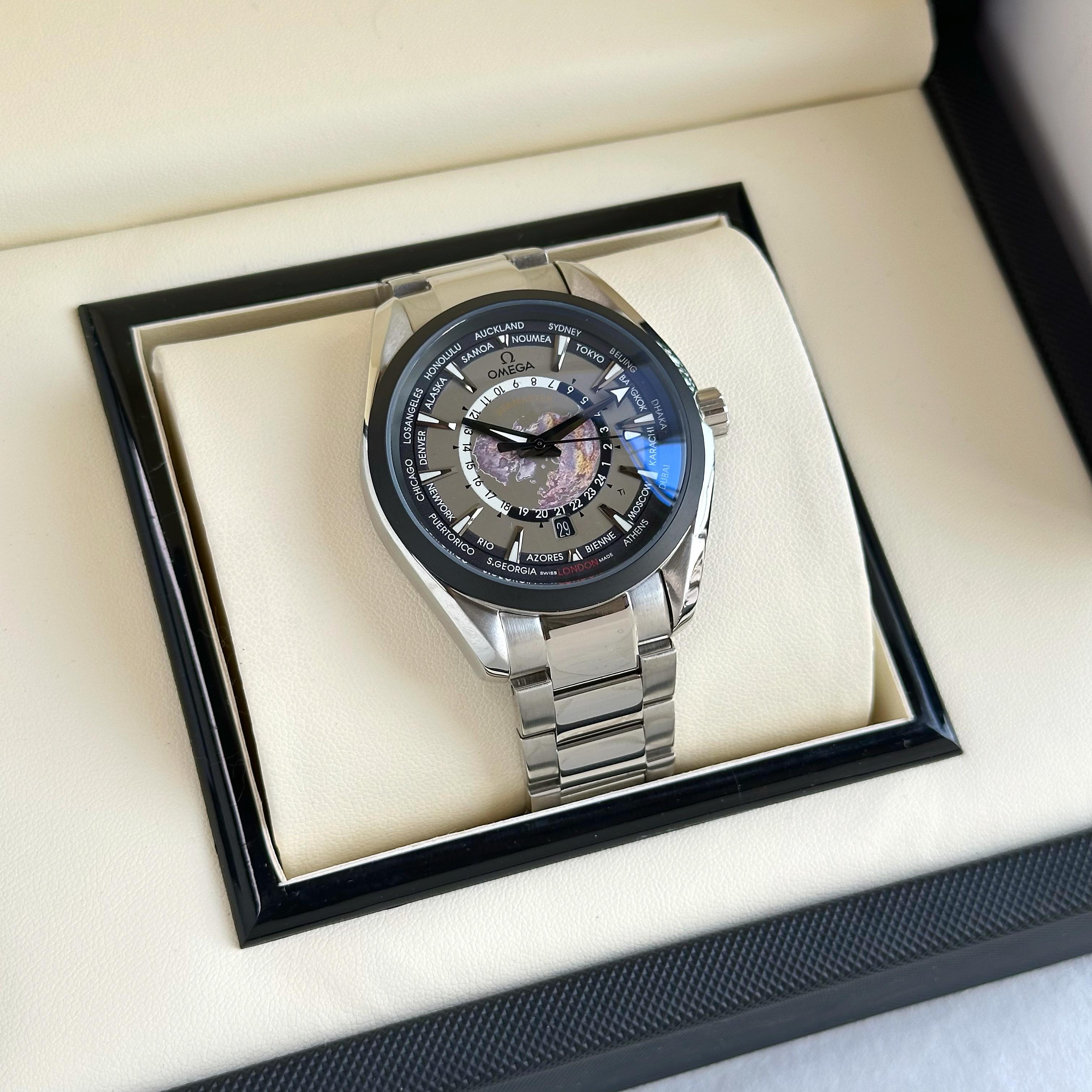 The Omega Seamaster Aqua Terra Worldtimer