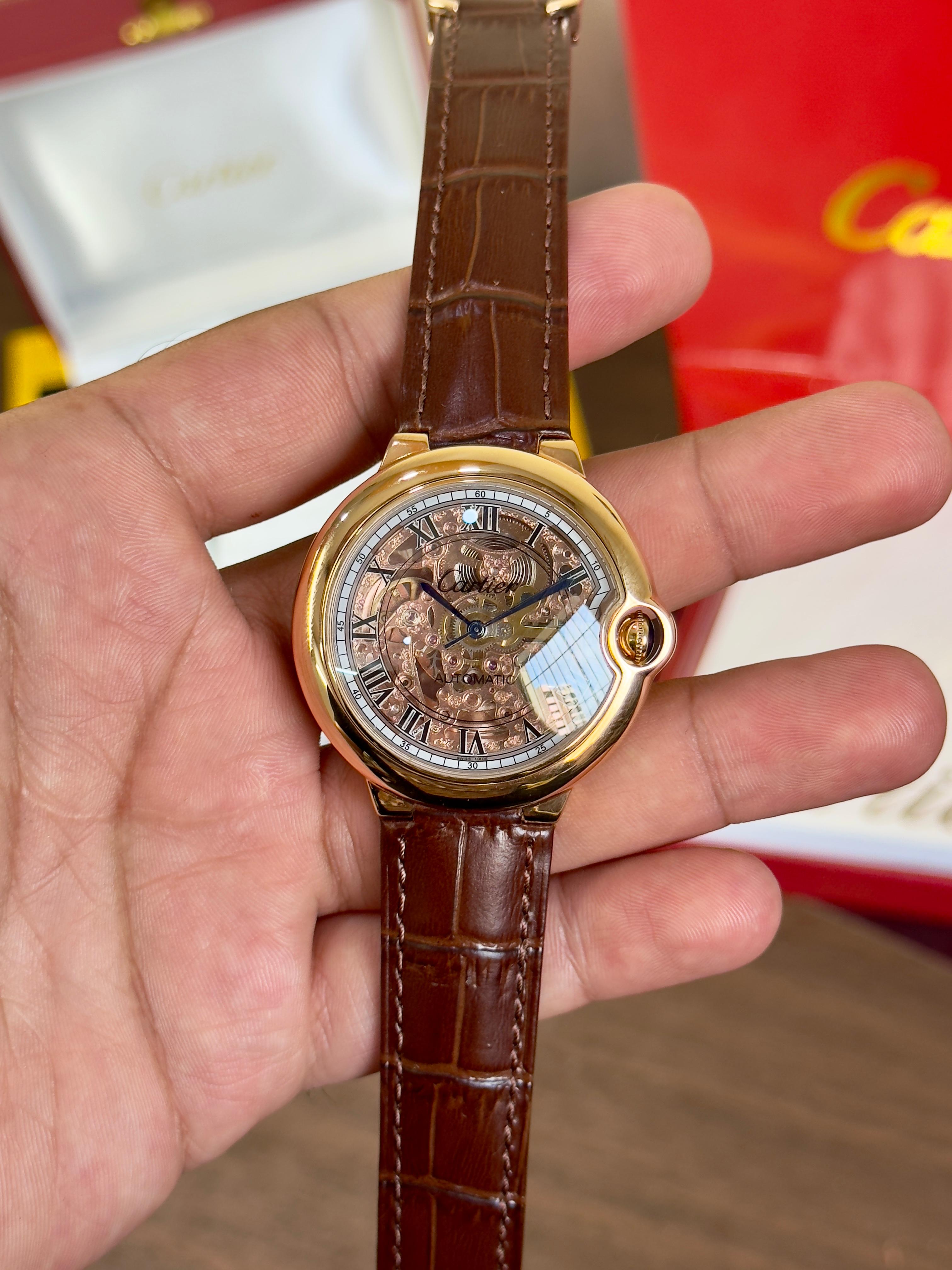 Cartier D Ballon Sleleton For Men