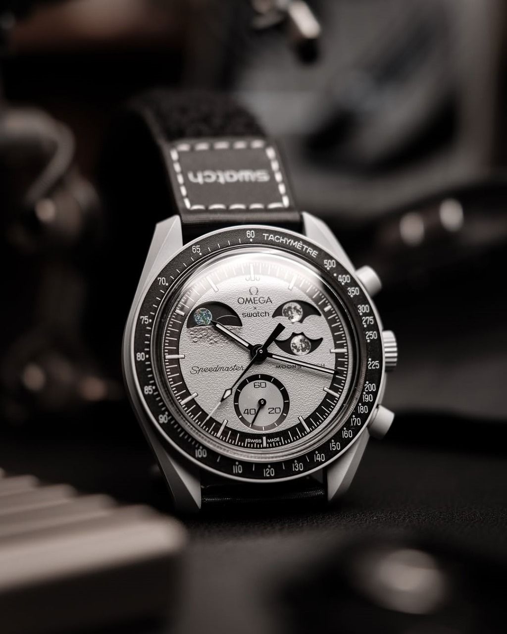 Mega x Swatch Speed master - Moon Swatch