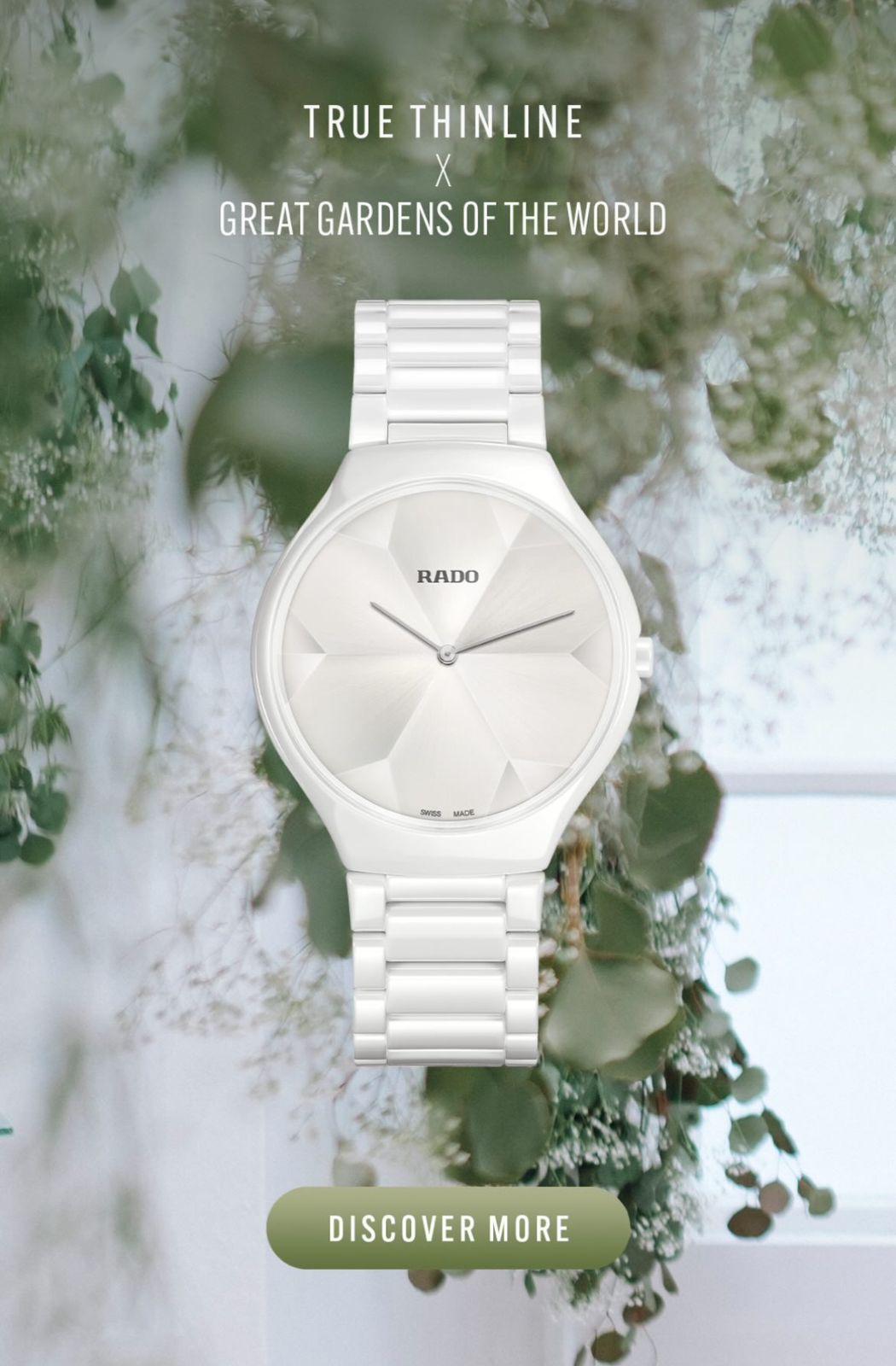 Rado True Round Thinline X Great Gardens