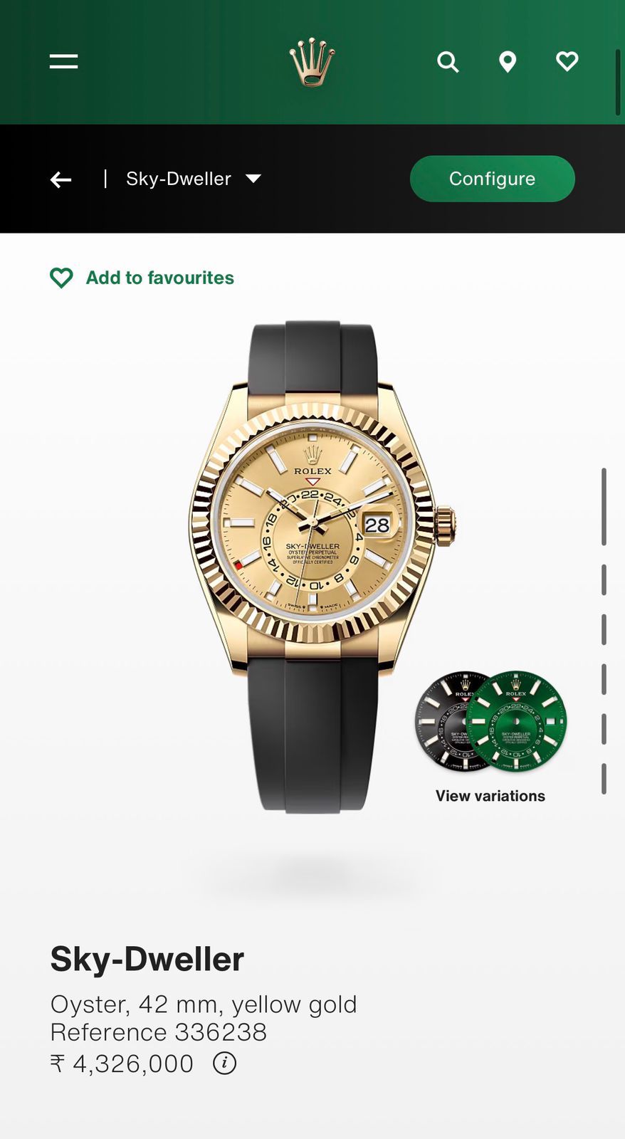 Rolex SKY-DWELLER