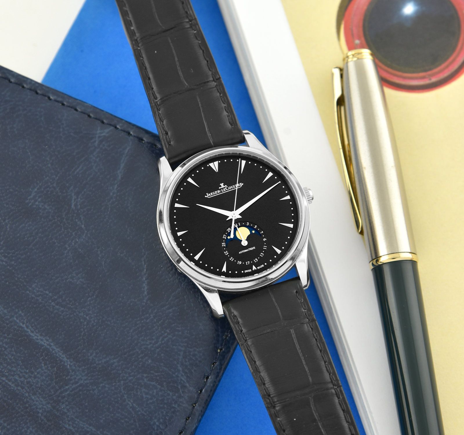 Jaeger Le Coultre Ultra Thin Moon Phase Automatic