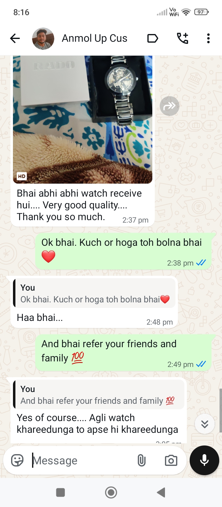 Rado Men’s  - Automatic Jubile Edition